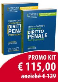 Kit 2 compendi superiori. Penale generale. Penale speciale