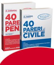 40 pareri di civile-40 pareri di penale. Kit