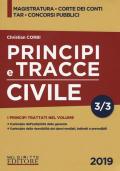 Principi e tracce. Civile. Vol. 3