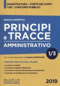 Principi e tracce. Amministrativo. Vol. 1