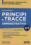 Principi e tracce. Amministrativo. Vol. 3