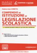 Compendio di istituzioni di legislazione scolastica. Con espansione online