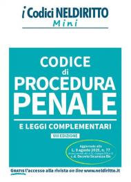 Codice di procedura penale e leggi complementari