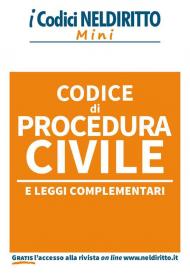 Codice di procedura civile e leggi complementari