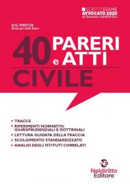 40 pareri e atti. Civile