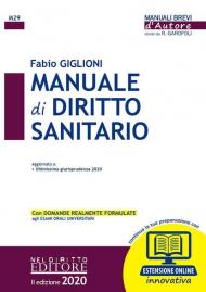 Manuale di diritto sanitario. Con espansione online