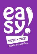 Diario Easy! Diario scolastico 2020/2021. Copertina viola