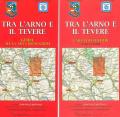 Tra l'Arno e il Tevere. Guida alla carta dei sentieri. Con carta dei sentieri 1:25.000