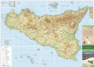 Sicilia. Carta stradale della regione 1:325.000 (cm 96x69)