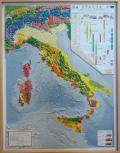 Carta geologica d'Italia. Scala 1:1.250.000 (carta in rilievo cm 89x117)