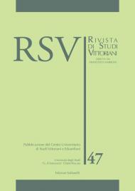 RSV. Rivista di studi vittoriani. Vol. 47