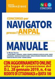 Concorso per Navigator presso l'ANPAL. Manuale. Con simulatore online