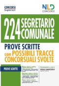 224 segretario comunale. Prove scritte con possibili tracce concorsuali svolte