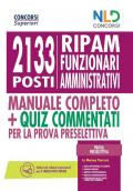 Concorso 2133 funzionari amministrativi RIPAM: Manuale + quiz per la prova preselettiva