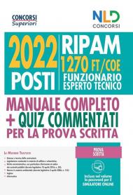 Concorso 2022 posti Ripam: manuale 1270 posti funzionari esperti tecnici (FT/COE)