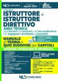 Manuale Istruttore e Istruttore Direttivo dell’area tecnica cat. C e D negli Enti Locali 2024. Con simulatore online