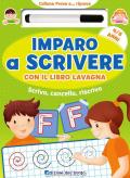 Imparo a scrivere con il libro lavagna. Scrivo, cancello, riscrivo. 4-6 anni. Con pennarello con inchiostro a base d'acqua