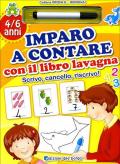 Imparo a contare con il libro lavagna. Con gadget