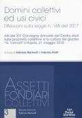 Domini collettivi ed usi civici. Riflessioni sulla legge n. 168 del 2017. Atti del XIV convegno annuale del Centro studi sulle proprietà collettive e la cultura del giurista «G. Cervati» (L'Aquila, 31 maggio 2018)