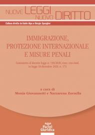 Immigrazione, protezione internazionale e misure penali