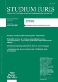 Studium iuris. Rivista per la formazione nelle professioni giuridiche (2022). Vol. 2