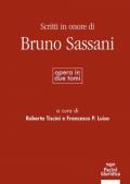 Scritti in onore di Bruno Sassani