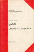 Lezioni di linguistica generale