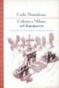 Cultura a Milano nel dopoguerra. Filosofia e engagement in Remo Cantoni