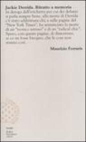 Jackie Derrida. Ritratto a memoria