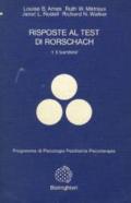 Risposte al test di Rorschach: 1