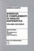 Esercizi e complementi di analisi matematica: 2