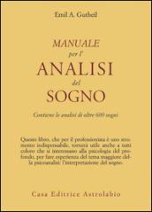 Manuale per l'analisi del sogno