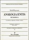 Metafisica e storia della metafisica. 13.Analogia entis-metafisica. La struttura originaria e il ritmo cosmico