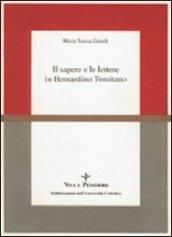 Il sapere e le lettere in Bernardino Tomitano