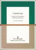 Leopardi oggi. Incontri per il bicentenario della nascita del poeta