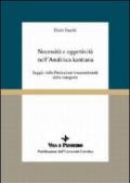 Necessità e oggettività nell'analitica kantiana. Saggio sulla Deduzione trascendentale delle categorie