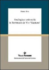 Analogia e univocità in Tommaso de Vio «Gaetano»