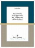 La questione dell'oggettività nell'ermeneutica di Emilio Betti