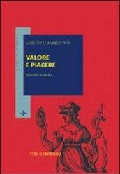 Valore e piacere. Itinerari teoretici