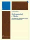 Hofmannsthal e l'Italia. Fonti italiane nell'opera poetica e teatrale di Hugo von Hofmannsthal