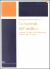 La recettività dell'intelletto. Lonergan e la ripresa della gnoseologia scolastica nel XX secolo