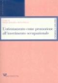 L'orientamento come promozione all'inserimento occupazionale