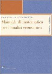 Manuale di matematica per l'analisi economica