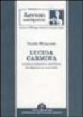 Lucida carmina. Comunicazione e scrittura da Epicuro a Lucrezio