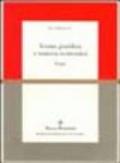 Forma giuridica e materia economica. Saggi