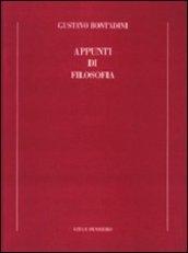 Appunti di filosofia