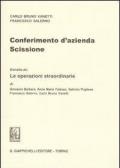 Conferimento d'azienda. Scissione