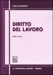 Diritto del lavoro. Editio minor