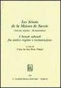 Les senats de la maison de Savoie (ancien régime-Restauration). I senati sabaudi fra antico regime e Restaurazione. Storia giuridica sabauda