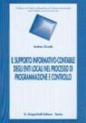 Il supporto informativo-contabile degli enti locali nel processo di programmazione e controllo